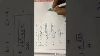 Quadratic equation ex:4.3 sum2 Presented by P.Kaleeswari