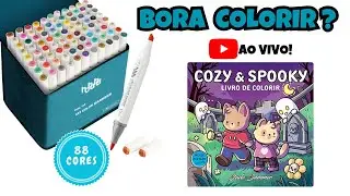 Colorindo o livro COZY & SPOOKY  com HOHUHU  !P&aacute;g 13/40 SPOOKY MOMENTS
