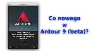 Co nowego w Ardour 9 (beta)?