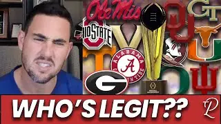 The Dawgs рассказывают нам, кто настоящие претенденты на CFP
