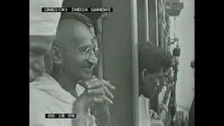 Mahatma Gandhi on board of SS 'Rajputana' on way to the 2. Round Table Conf. in England, August 1931