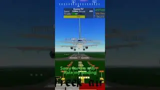 Rate my landing sorry for the wifi#tui#airplane#wifi