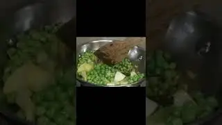 matar aloo ki sabji l aloo matar ki sabji recipe #shortsviral #food #indianfood