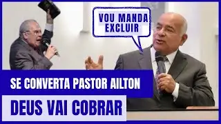 VERGONHA! PASTOR AILTON JOSÉ CONFRONTADO EM CIMA DO ALTAR PELO PASTOR ELIENAI  CABRAL IEADPE