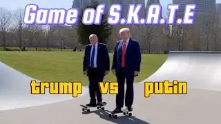 Trump vs Putin Game of SKATE #skate #ai