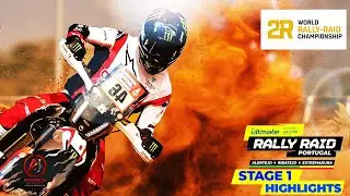 🏁💥Stage 1 Highlights: BP Ultimate Rally Raid Portugal 2025  |  DUST, SPEED & DRAMA! 🤯🌪️