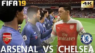 FIFA 19 (PC) Arsenal vs Chelsea | PREMIER LEAGUE PREDICTION | 19/1/2019 | 4K 60FPS