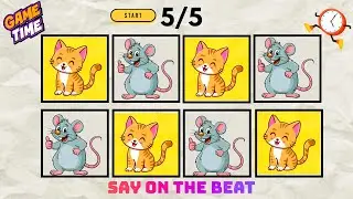 Say On The Beat 🎵 | Round 1&ndash;5 Compiled 🎮 | EASY &ndash; NORMAL &ndash; HARD &ndash; VERY HARD &ndash; EXTREME🔥