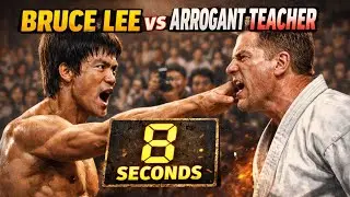 Bruce Lee Was Teaching 500 Students When Arrogant Teacher Challenged Him — 8 Seconds Changed All