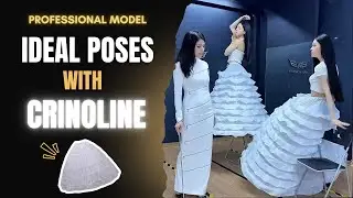 [COMPILATION] CRINOLINE &times; CHAIR: SIGNATURE POSING MOMENTS OF PROFESSIONAL MODEL FROM BYB ACADEMY