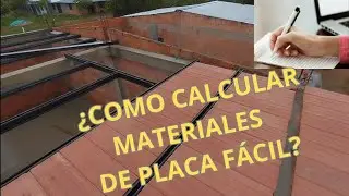 PLACA FÁCIL: Has tu mismo el CÁLCULO  de Materias, BLOQUELON, PERFILES, MALLA ELECTROSOLDADA.