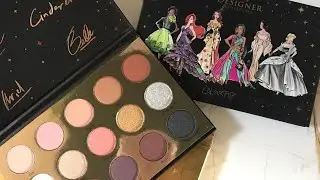 Colourpop Disney It&rsquo;s A Princess Thing Eyeshadow Palette Swatches