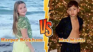 Harper Beckham (David Beckham's Daughter) Vs Max Mu&ntilde;iz (J. Lo's Son) Transformation ★ 2023