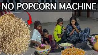 How to make popcorn without a popcorn machine | Evening in Africa | family time #africancooking
