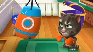 Talking tom hero cat boxing champion🏆#viral#video😀🤣