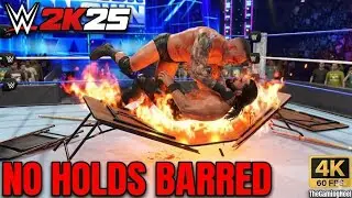 CAN HE SURVIVE? Randy Orton vs Seth Rollins WWE 2K25 WrestleMania Simulation (Ultra-Realistic)