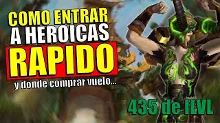 Como entrar r&aacute;pido a las mazmorras heroicas y donde comprar el vuelo en PANDARIA CL&Aacute;SICO.
