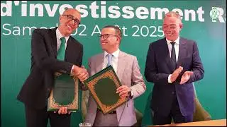 إليكم المشاهد الأبرز من حفل توقيع اتفاقية الاستثمار، الحدث التاريخي الذي يُمهّد لمستقبل واعد.