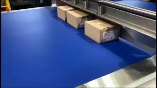 Product Alignment Conveyor with End Retractor System UK C-Trak