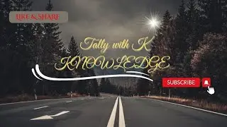 How to create Company in Tally @kknowledge3914 @kknowledge3914 @kknowledge3914