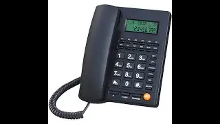 Telefono Fijo Con Identificador, Altavoz, Memorias Y Calculadora L019-3