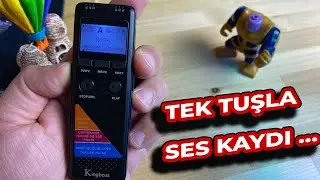 kingboss dijital ses kayıt cihazı | tek tuşla kayıt profesyonel ses kaydı.#reklam