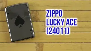 Распаковка Zippo Lucky Ace 24011