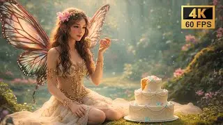 Ancient Forest Fairy Calm | Ultra Realistic 4K AI Music Video | Fantasy Highland