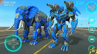 Elephant Robot Transforming City Battle Game 2026 Part 4 - Android Gameplay