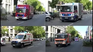[Stromausfall nach Drohnenangriff]Katastrophenschutz&uuml;bung Frankopia 2025 im Frankfurter Osthafen