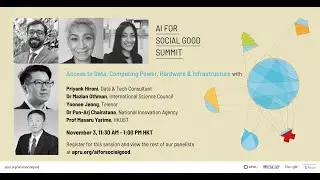 AI For Social Good: Access to Data, Computing Power, Hardware & Infrastructure