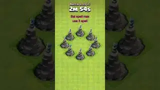 1 Label Wizard tower VS Bat spell!!!