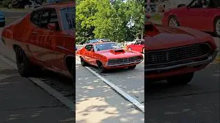 1970 Ford Torino GT Classic Car Drive By Engine Sound Cruisin' Hines 2024
