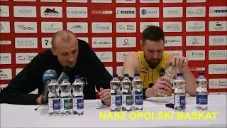 Konferencja prasowa po meczu Solvera Sokół Łańcut   Weegree AZS Politechnika Opolska 29 11 2025 n