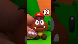 Гумба Марио из Super Mario Bros. Wonder - Полимерная глина #supermario #clay