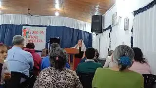 Hna sara sarea, en iglesia herederos de cristo las breñas chaco...