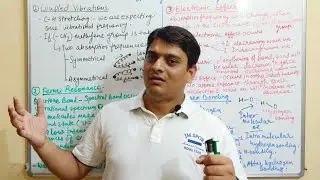 Part 7: Factors Affecting IR Spectroscopy| Hydrogen Bonding| Fermi Resonance| Electronic Effects