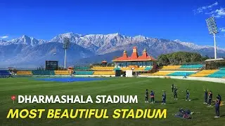 Most Beautiful Stadium In the World : Dharamshala Stadium ( HPCA STADIUM ) Walking Tour !