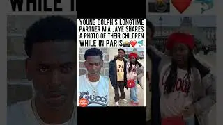 Young Dolph&rsquo;s Kids Touch Down in PARIS &mdash; Mia Jaye Shares Rare Family Moment! #youngdolph #shorts