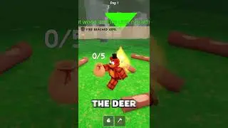 I Became The Deer In Roblox 99 Nights In The Forest