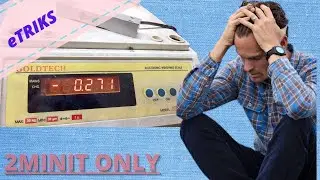 How to repair Electronics weight machine (computer Kanta)