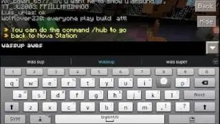MCPE New InPvP Nova Build Battle gameplay - Building Showdown!