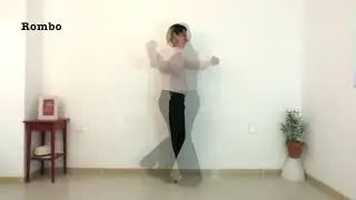 Giro 12  - Versi&oacute;n Espa&ntilde;ol - Cuadrado y Pie Libre  - Tango Tutorial por Cristi&aacute;n Petitto
