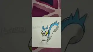 Pachirisu Drawing of Pokemon 😊.........