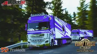 Promods Live | Truckers Mp  | Logitech G29 Steering Wheel + H-Shifter Gameplay | Mallu Garage 2.0