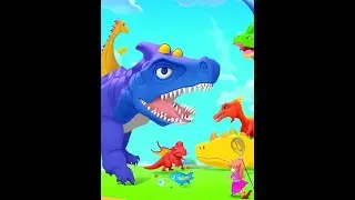VIDEO FOR CHILDREN | Dinosaur New Party Collection | Big Dinosaur Catch a Fish | Dinosaur Mom