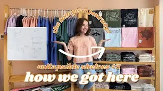 She's an INVENTOR: how I made my portable display & its evolution since then! 💡 Collapsible Shelf #5