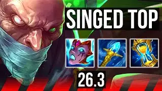 SINGED vs SETT (TOP) | 44K damage, 6k gold comeback | EUW Diamond | 26.3