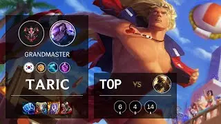 Taric Top vs Akshan - KR Grandmaster Patch 11.24b