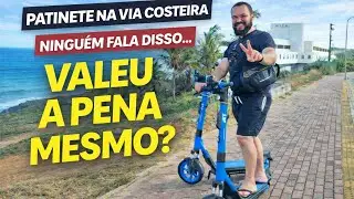 Quase deu ruim! Rolê de Patinete Jet na Via Costeira em Natal
